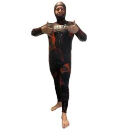 Combinaison Anaconda Rouge 5 Mm