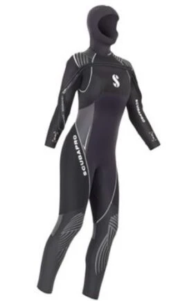 Combinaison Scubapro Definition 7 Mm Zip Frontal Dame