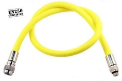 Flexibles Direct Système Tressés DIVEFLEX Jaune 76 Cm