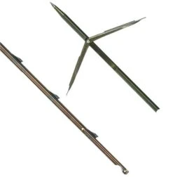 Flèche Tahitiènne Devoto Double Ardillons à Ergots 7 Mm