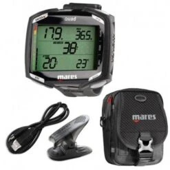 Pack Mares Quad Noir + Dive Link 2 + Cruise Diver